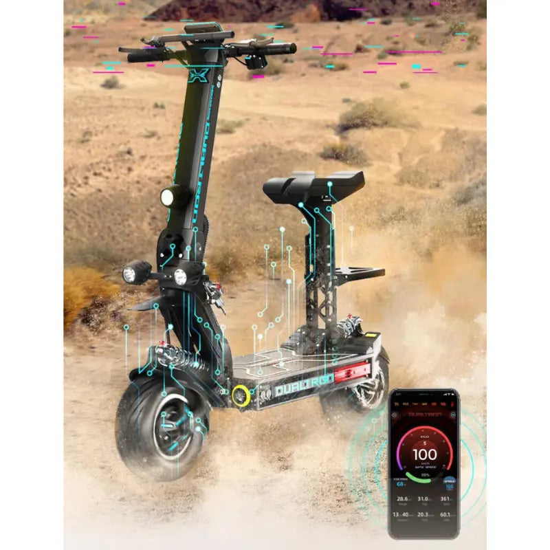Dualtron X Limited – 12,000W Hyper Scooter (110 km/h & 170 km Range)