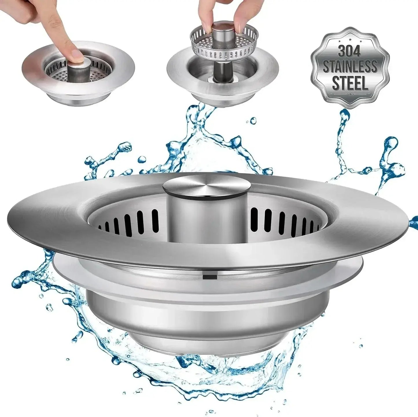 (1 + 1 Free) Stainless Steel Sink Saver